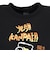 ゴースローキャラバン（GOSLOWCARAVAN）RAY綿 猫と麦酒 半袖Tシャツ 猫生乾杯 362616 BLK