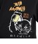 ゴースローキャラバン（GOSLOWCARAVAN）RAY綿 猫と麦酒 半袖Tシャツ 猫生乾杯 362616 BLK