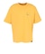 ゴースローキャラバン（GOSLOWCARAVAN）スクエアLOGO バックプリント ゆったり 半袖Tシャツ 361915B YEL