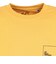 ゴースローキャラバン（GOSLOWCARAVAN）スクエアLOGO バックプリント ゆったり 半袖Tシャツ 361915B YEL