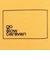 ゴースローキャラバン（GOSLOWCARAVAN）スクエアLOGO バックプリント ゆったり 半袖Tシャツ 361915B YEL
