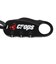 クロップス（CROPS）Q-BIRO mini キューバイロミニ SPD04-BR90-01 ブラック 自転車 ワイヤーロック 鍵 ダイヤル式 防犯