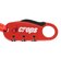 クロップス（CROPS）自転車 ワイヤーロック ダイヤル式 Q-BIRO mini キューバイロミニ SPD04-BR90-04 レッド カラビナ 形状記憶ケ…