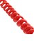 クロップス（CROPS）自転車 ワイヤーロック ダイヤル式 Q-BIRO mini キューバイロミニ SPD04-BR90-04 レッド カラビナ 形状記憶ケ…