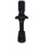 シナノ（SINANO）トレッキングポール 1本 LT ONE BK ブラック ストック 登山 510281-BK 125