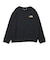 ザ・ノース・フェイス（THE NORTH FACE）トドラー ロゴクルーネックスウェット NTT62637 K