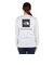 ザ・ノース・フェイス（THE NORTH FACE）長袖Tシャツ ロンT ロングスリーブバックスクエアロゴティー NTW32442 W