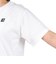 ザ・ノース・フェイス（THE NORTH FACE）スモールボックスロゴ 半袖Tシャツ NTW32445 白 ホワイト