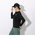 ザ・ノース・フェイス（THE NORTH FACE）長袖Tシャツ ロンT ロングスリーブ フラッシュドライヌプシコットン Tシャツ NTW32535 K 速乾