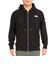 ザ・ノース・フェイス（THE NORTH FACE）パーカー フルジップ スクエアロゴフルジップ NT12335 K ブラック