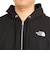 ザ・ノース・フェイス（THE NORTH FACE）パーカー フルジップ スクエアロゴフルジップ NT12335 K ブラック
