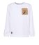 チャムス（CHUMS）キッズ フラッフィーポケットブラッシュド ロングスリーブTシャツ CH21-1475-W001