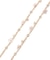 フラワーモチーフロングチェーン