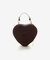 ハート型ショルダーバッグ(チェック)