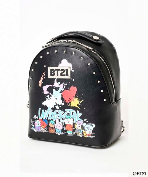 BT21 リュック(ブラック)｜サマンサベガの通販｜&mall（アンドモール