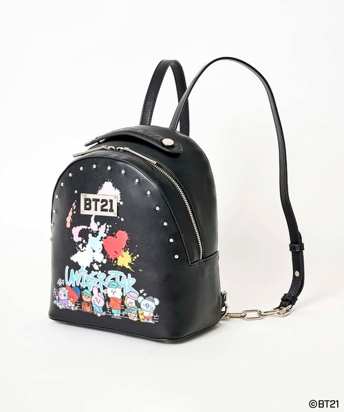 [サマンサベガ] ＢＴ２１ リュック ＡＬＬ レディース BT21 リュック(ブラック)｜サマンサベガの通販｜&mall（アンドモール