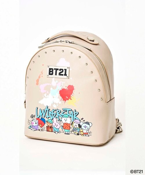 BT21 リュック(ブラック)｜サマンサベガの通販｜&mall（アンドモール 
