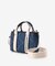 ロゴテープデニム風トート（ミニ）