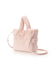シフォンリボンファーハンドバッグ
