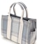 ロゴテープチェックハンドバッグ