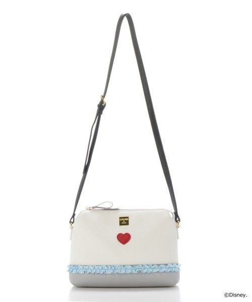 ふしぎの国のアリスシリーズ 白うさぎのハートデザインショルダー