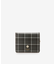 チェックビジュー新型折財布