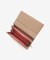 アクセントカラー配色かぶせ長財布