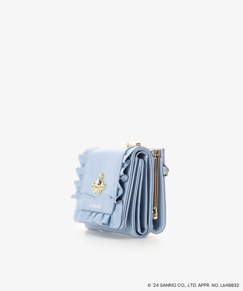 推し事》「シナモロール」コレクション フリル三つ折り財布｜アンド