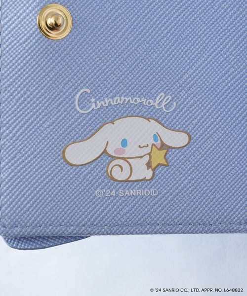 推し事》「シナモロール」コレクション フリル三つ折り財布｜アンド