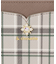 オリジナルチェック ビジュー付き長財布