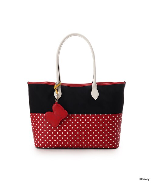 テ押箱　ミッキー＆ミニーまとめ売り希少ミニ金庫トートバッグスクエアトートバッグ Disney / FACE DESIGN TOTE BAG(ミニー)【WCJ-GC-055PN