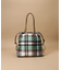 チェック柄トートバッグ 大サイズ