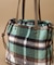 チェック柄トートバッグ 大サイズ