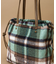 チェック柄トートバッグ 大サイズ