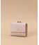 Pomme d'espoir ポムディスポワール ワンカラー三つ折り口金財布