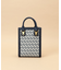 ST Jacquard シルエット 縦型スクエアトートバッグ