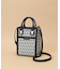 ST Jacquard シルエット 縦型スクエアトートバッグ