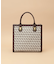 ST Jacquard シルエット スクエアトートバッグ