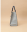 ST Jacquard シルエット スクエアトートバッグ
