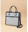 ST Jacquard シルエット スクエアトートバッグ