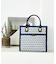 ST Jacquard シルエット スクエアトートバッグ