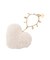 ハートファーバッグチャーム