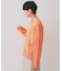 フワラー柄シアーメッシュニット【洗濯機洗い可】