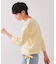 サイドリボンニット【洗濯機洗い可】