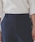 ストレッチリネンライク美脚テーパードパンツ【洗濯機洗い可/吸水速乾】