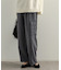 ヘリンボーンイージーカーゴパンツ【洗濯機洗い可】