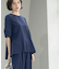 《6色展開》ストレッチペプラムブラウス/セットアップ対応【洗濯機洗い可/防シワ】