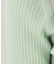 《5color》クルーネックシアーリブニット【洗濯機洗い可】