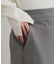 《SS-LLsize》着丈が選べる！裏起毛ストレッチワイドパンツ【蓄熱素材/洗濯機洗い可】