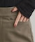 《SS-LLsize》着丈が選べる！裏起毛ストレッチスティックパンツ【蓄熱素材/洗濯機洗い可】